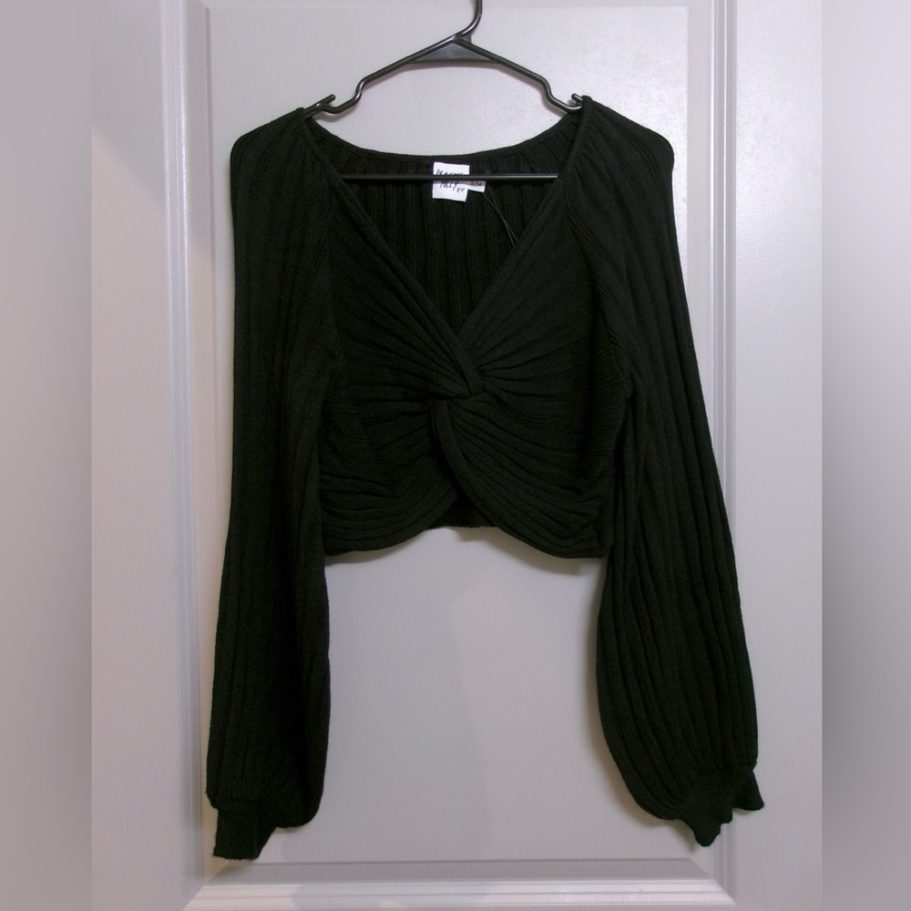 Princess Polly Cropped Knit Sweater